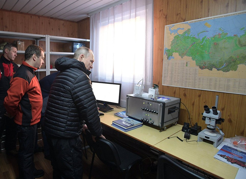 Thăm căn cứ dã chiến của Công viên Quốc gia Russkaya Artktica