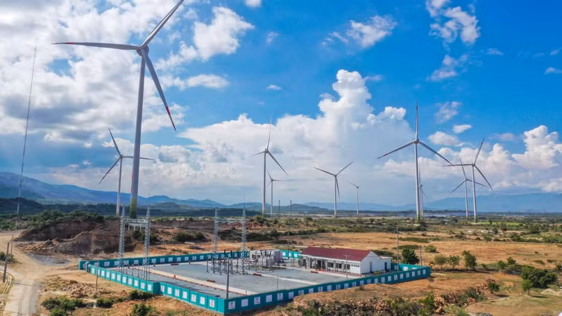 Trungnam Group vận hành thương mại dự án Điện gió số 5 - Ninh Thuận