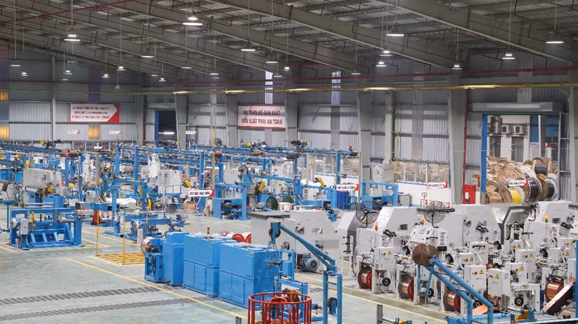 Gelex tăng cường đầu tư theo chiều sâu trong lĩnh vực sản xuất công nghiệp