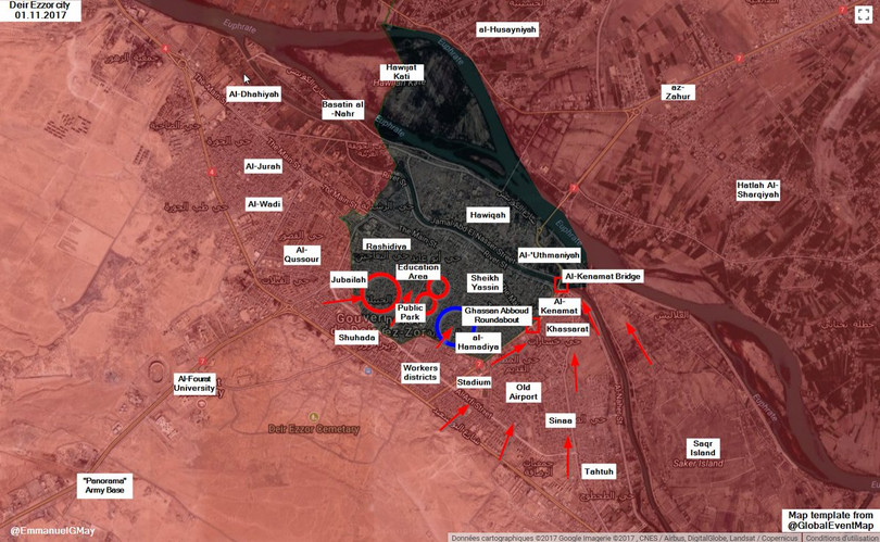 “Hổ Syria” tung đòn hạ IS, giải phóng liên tiếp các quận Deir Ezzor ảnh 1