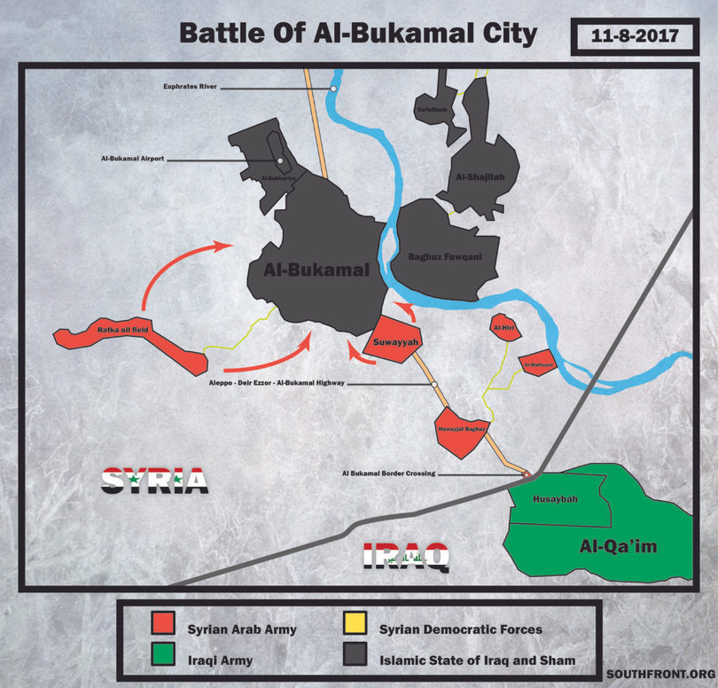 Quân đội Syria-Iraq nhất tề tiến đánh IS ảnh 2
