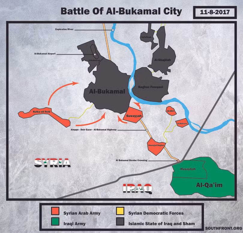 Quân đội Syria-Iraq nhất tề tiến đánh IS ảnh 2