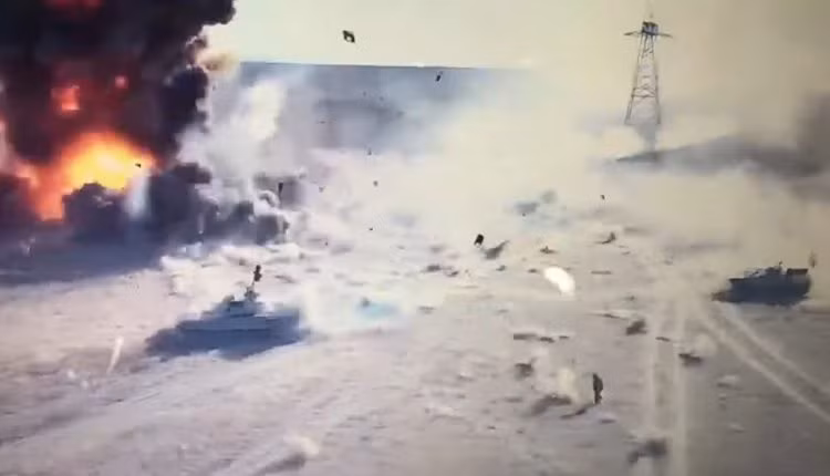 Vụ đánh bom tự sát kinh hoàng của IS trên chiến trường Iraq - ảnh minh họa video truyền thông Iraq