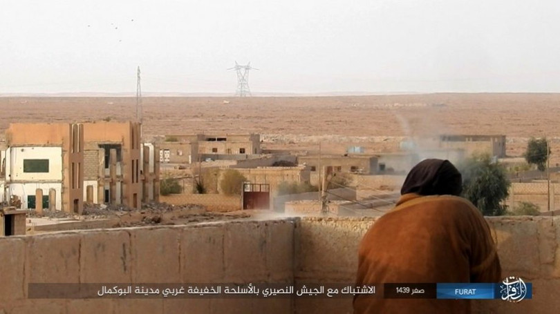 Liên quân Syria tung đòn tiêu diệt IS tại tử địa Albukamal (video) ảnh 7