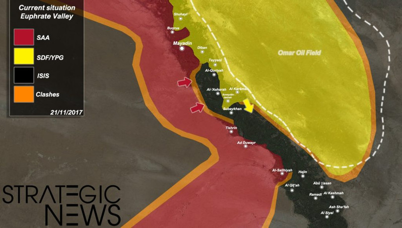 “Hổ Syria” hiệp đồng truy quét tàn binh IS tại khu vực Euphates ảnh 1