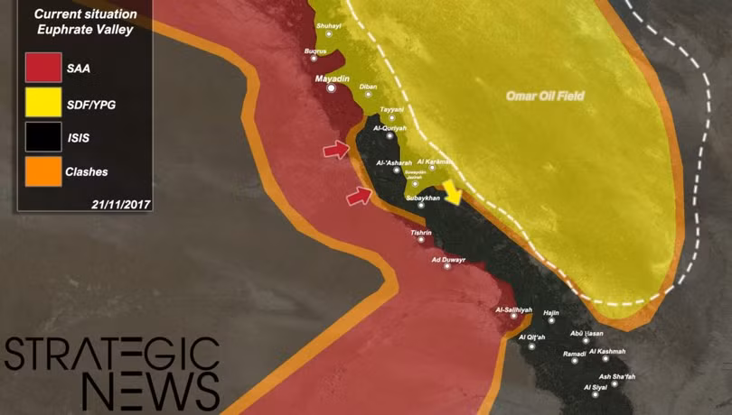 “Hổ Syria” hiệp đồng truy quét tàn binh IS tại khu vực Euphates ảnh 1