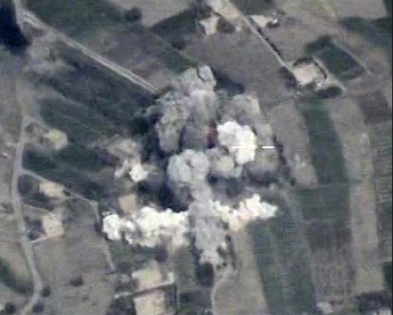 Không quân Nga không kích dữ dội căn cứ của IS trên chiến trường Deir Ezzor - ảnh minh họa Masdar News