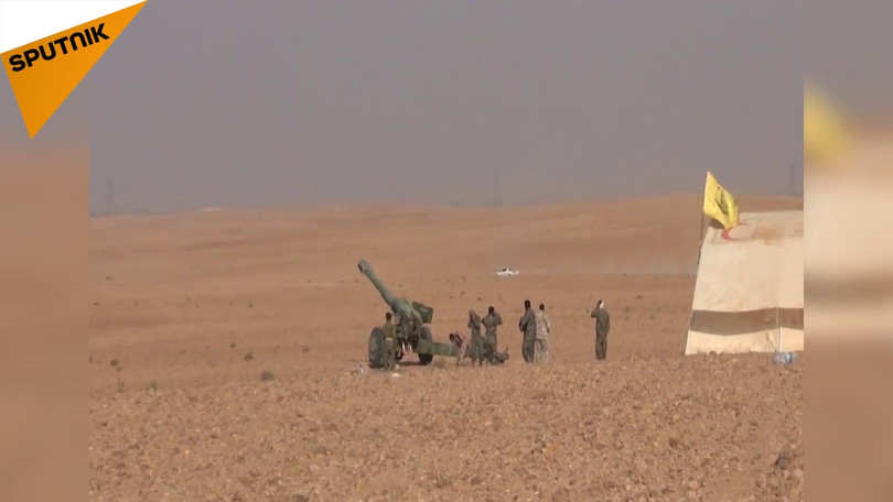 Pháo binh quân đội Syria tập kích vào thị trấn chiến lược này - ảnh minh họa Masdar News