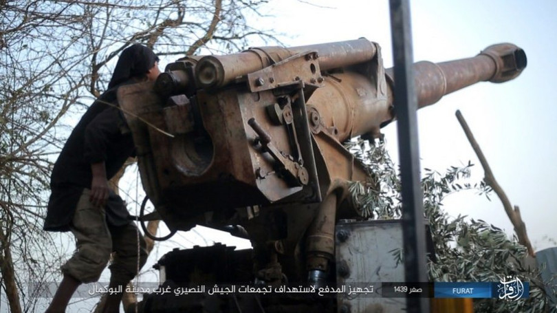 Liên quân Syria tung đòn tiêu diệt IS tại tử địa Albukamal (video) ảnh 2