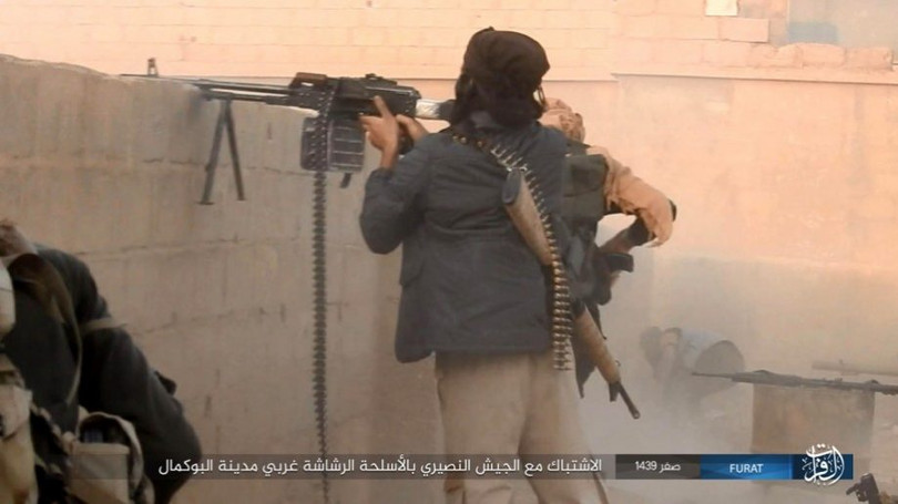Liên quân Syria tung đòn tiêu diệt IS tại tử địa Albukamal (video) ảnh 8