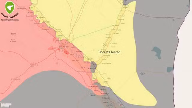 IS “tháo khoán”, người Kurd chiếm 6 địa bàn đông Deir Ezzor (video) ảnh 2
