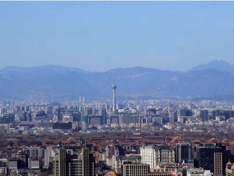 2. Beijing, China — 26.80%. China's massive capital has a population of 21.5 million and property prices have jumped in line with the growth in the economy.