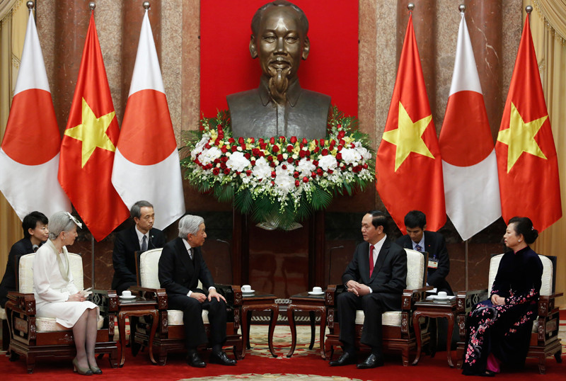 Quang cảnh cuộc hội kiến. Ảnh: VGP/Nhật Bắc