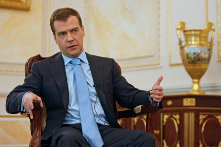 Thủ tướng LB Nga Dmitry Medvedev