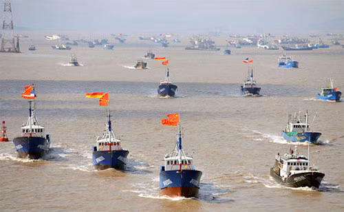 Trung Quốc chuẩn bị hơn 170.000 tàu dân sự cho chiến tranh