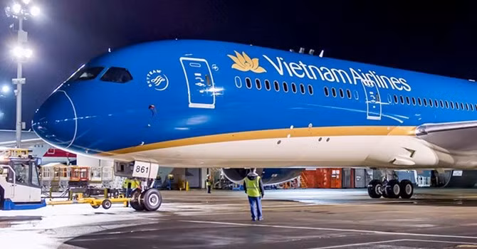 Chi tiết chiếc Boeing 787-9 của Vietnam Airlines