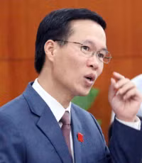 Phó bí thư thường trựcThànhủy TP HCM Võ Văn Thưởng.Ảnh:Trung Sơn