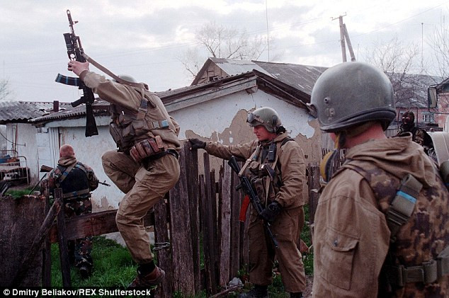 Đặc nhiệm Spetsnaz trong chiến dịch ở Chechnya năm 2002