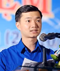 Ông Nguyễn Minh Triết 27tuổi được bầu vào Ban chấp hành Đảng bộ tỉnh Bình Định. Ảnh:PL TP HCM