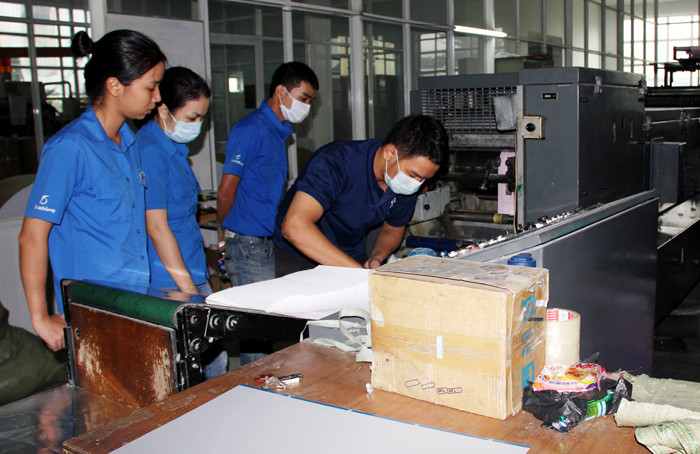 Nhiều máy móc trong ngành in như máy xén giấy cũng phải xin phép (Ảnh minh hoạ, theo Ioneads)