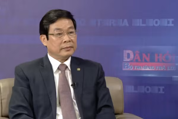 Bộ trưởng Bộ Thông tin và Truyền thông Nguyễn Bắc Son tại chuyên mục Dân hỏi Bộ trưởng trả lời