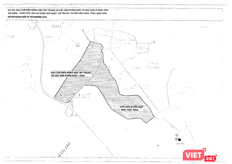Vị trí các dự án Green Sea City đề xuất ở Lạng Sơn Vị trí các dự án Green Sea City đề xuất ở Lạng Sơn
