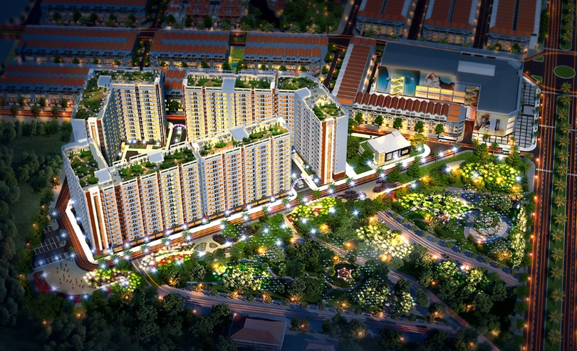 Phối cảnh dự án Khu đô thị Lạc Hồng Phúc tại Hưng Yên Phối cảnh dự án Khu đô thị Lạc Hồng Phúc tại Hưng Yên