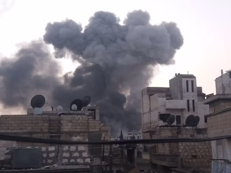 Không quân Syria không kích trúng kho vũ khí của khủng bố ở Idlib. Ảnh minh họa Masdar News