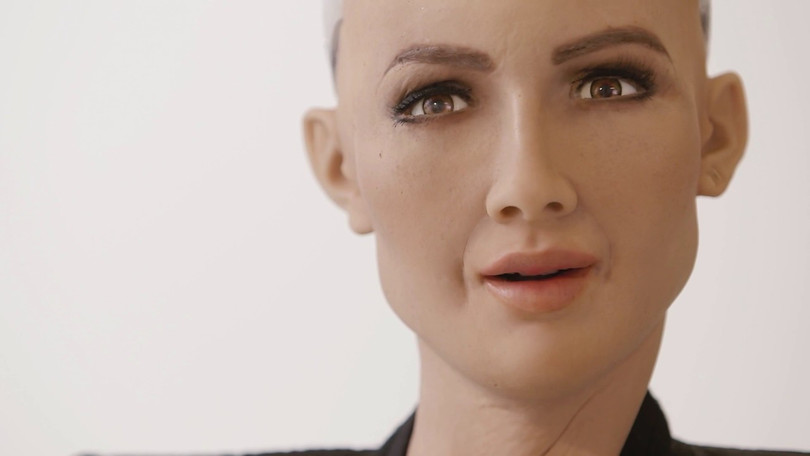 Sophia - Công dân Robot đầu tiên trên thế giới sẽ đến thăm Hà Nội trong hai ngày 12-13/7. Ảnh: TrueFreeThinker