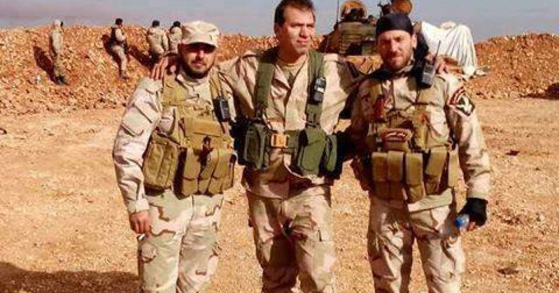 Binh sĩ lữ đoàn Diều hâu Sa mạc trên chiến trường Palmyra