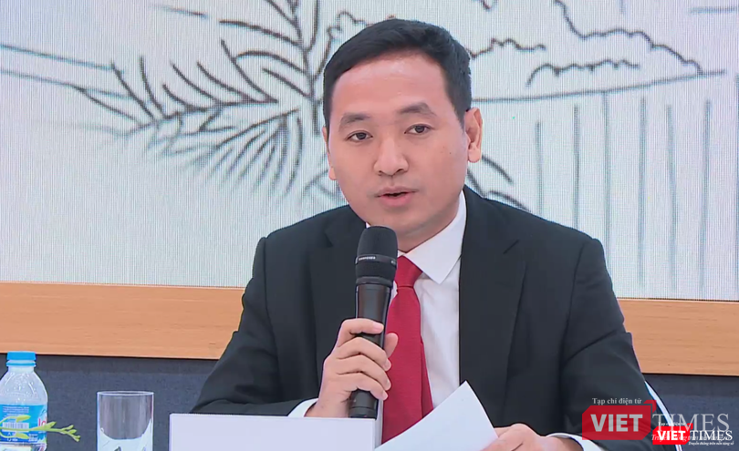 CEO Gelex Nguyễn Văn Tuấn phát biểu trả lời cổ đông tại AGM 2021 (Ảnh chụp màn hình) CEO Gelex Nguyễn Văn Tuấn phát biểu trả lời cổ đông tại AGM 2021 (Ảnh chụp màn hình)