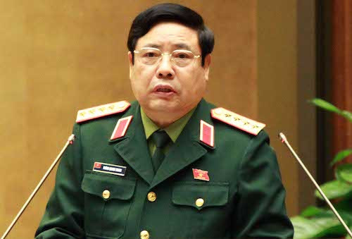 Bộ trưởng Quốc phòng Phùng Quang Thanh. Ảnh: TTXVN.