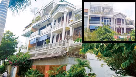 Căn biệt thự nơi gia đình ông Hiển, cha đẻ của Giang Kim Đạt sinh sống được giới đầu tư cho biết có giá khoảng 30 tỷ đồng. Ảnh: Việt Văn