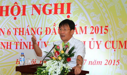 Phó trưởng ban Phạm Anh Tuấn cho biết Ban Nội chính rất bức xúc trước việcthu hồi tài sản tham nhũngthấp. Ảnh: Noichinh.vn.