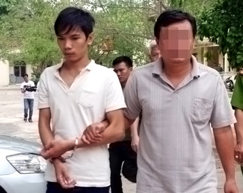 Nghi can Vũ Văn Tiến. 