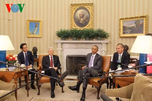 Việt-Mỹ ra Tuyên bố chung tầm nhìn quan hệ, ký một loạt thỏa thuận hợp tác ảnh 2