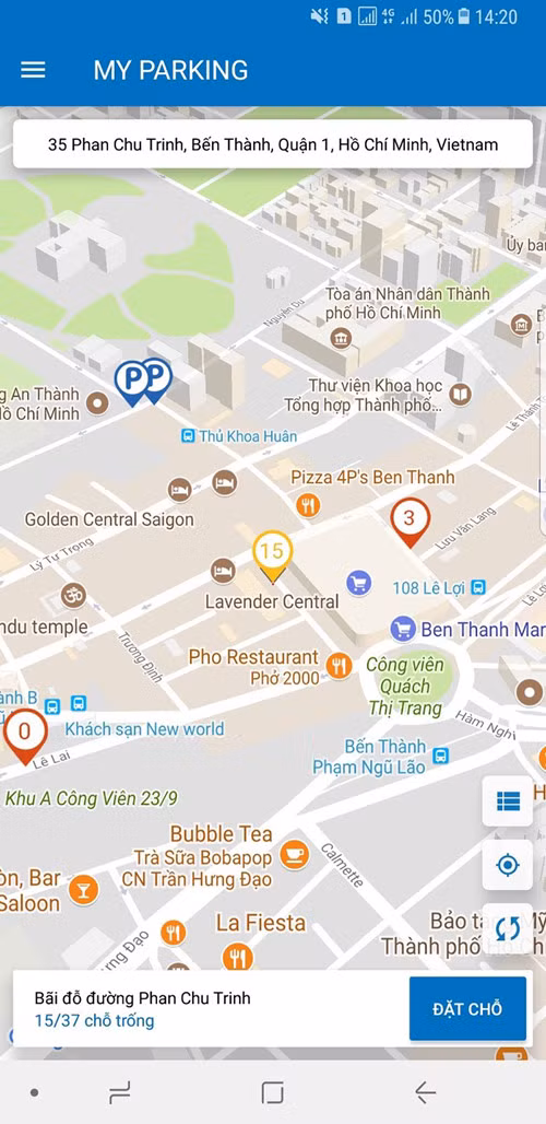 Thử ứng dụng đặt chỗ giữ xe ôtô tại TP.HCM: Nhanh gọn, tiết kiệm thời gian - ảnh 5