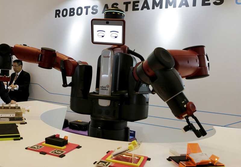 Trí thông minh nhân tạo được cho là sẽ tạo ra sự tăng trưởng lớn cho kinh tế thế giới. Ảnh: QZ