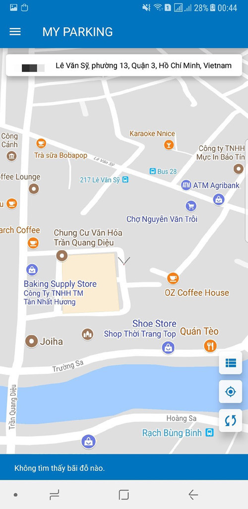 Thử ứng dụng đặt chỗ giữ xe ôtô tại TP.HCM: Nhanh gọn, tiết kiệm thời gian ảnh 4 Thử ứng dụng đặt chỗ giữ xe ôtô tại TP.HCM: Nhanh gọn, tiết kiệm thời gian - ảnh 4