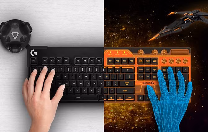 Bàn phím hỗ trợ trong thế giới ảo