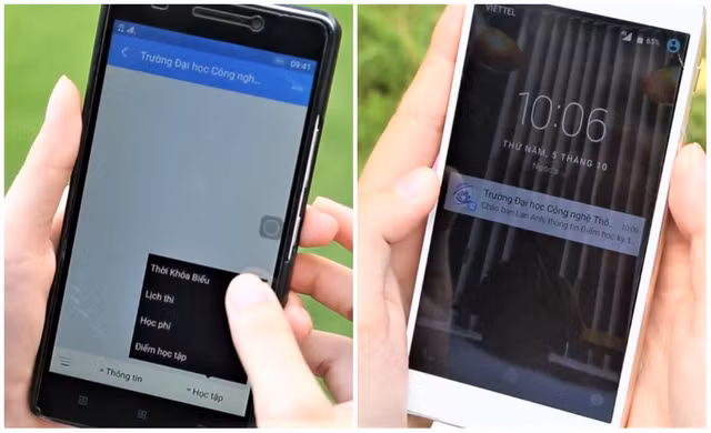 Sinh viên ĐH CNTT thích thú nhận điểm thi và lịch học trên Zalo - Ảnh 9.
