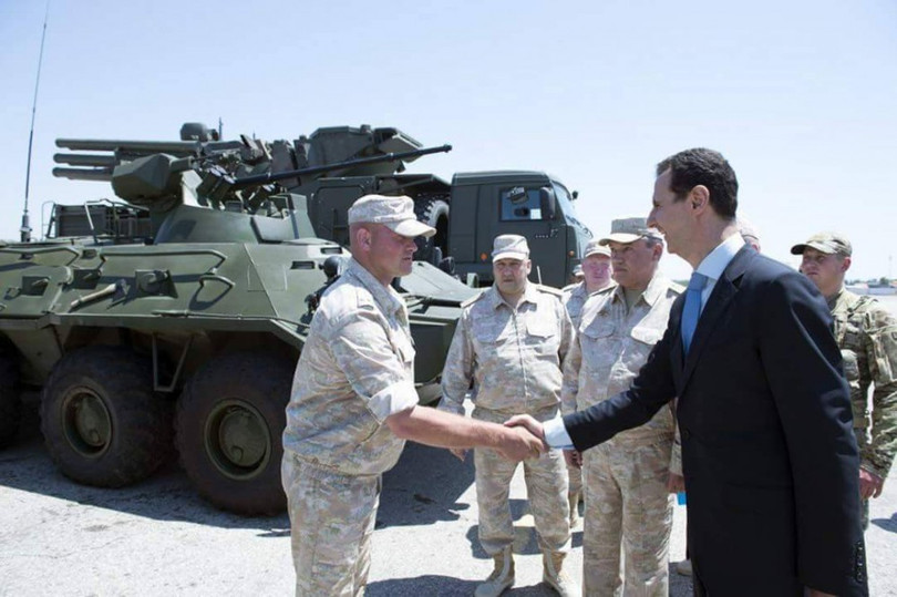 President Assad Visited Russian Khmeimim Air Base In Syria (Photo Report, Video) President Assad Visited Russian Khmeimim Air Base In Syria (Photo Report, Video)