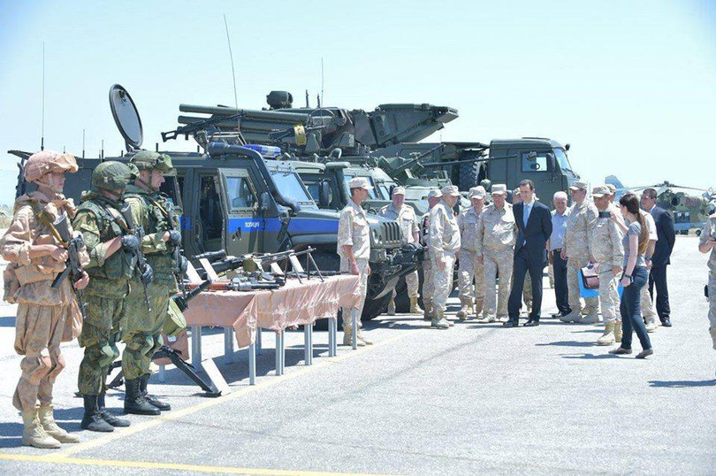 President Assad Visited Russian Khmeimim Air Base In Syria (Photo Report, Video) President Assad Visited Russian Khmeimim Air Base In Syria (Photo Report, Video)