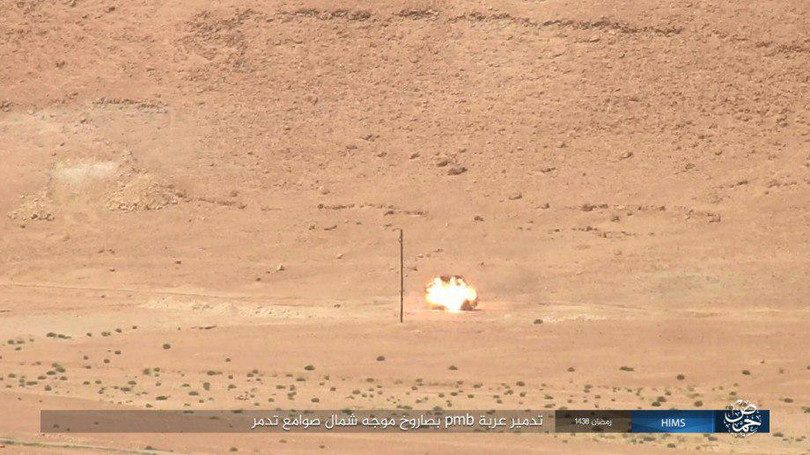 Không quân Nga đánh đòn hủy diệt, quân đội Syria truy quét IS ở Palmyra ảnh 20