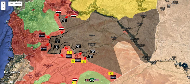 Chảo lửa Deir Ezzor: Quân đội Syria đập tan IS tấn công sân bay ảnh 1