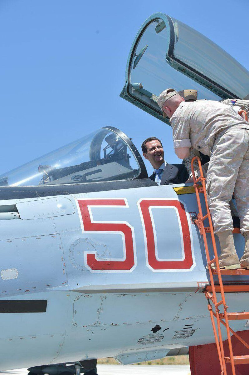 President Assad Visited Russian Khmeimim Air Base In Syria (Photo Report, Video) President Assad Visited Russian Khmeimim Air Base In Syria (Photo Report, Video)