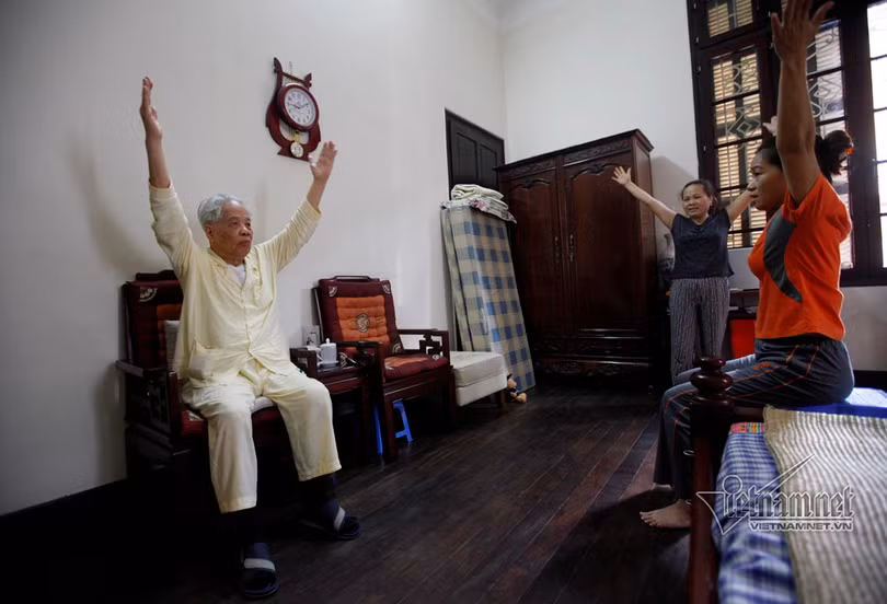 Ngày thường ở tư gia nguyên Tổng bí thư Đỗ Mười ảnh 1 Ngày thường ở tư gia nguyên Tổng bí thư Đỗ Mười ảnh 1