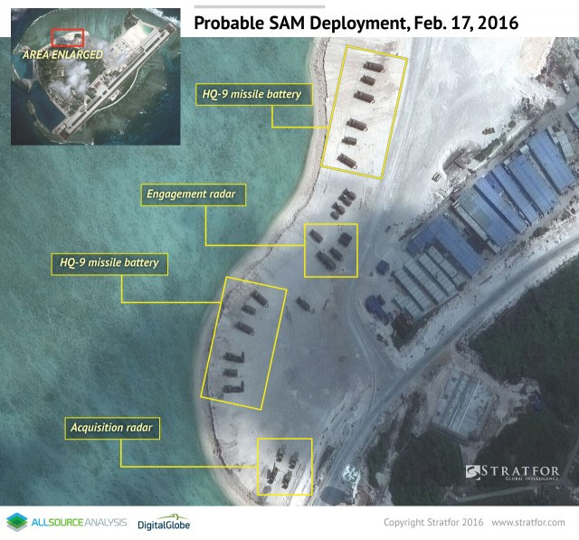 Tên lửa HQ-9 được triển khai nhằm phô trương sức mạnh