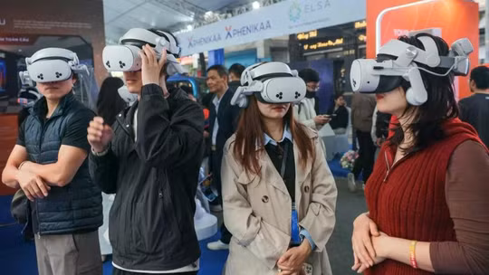 Techfest đã trở thành hoạt động thường niên tạo không gian đổi mới sáng tạo mở kết nối cộng đồng. Ảnh: TTXVN