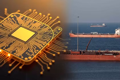 Cuộc chiến Iran đang gây áp lực lên chuỗi cung ứng toàn cầu và dẫn đến việc giá cả vận chuyển và nhiều loại linh kiện, vật liệu điện tử, bao gồm cả bo mạch, tiếp tục tăng cao. Ảnh: Nikkei Asia.